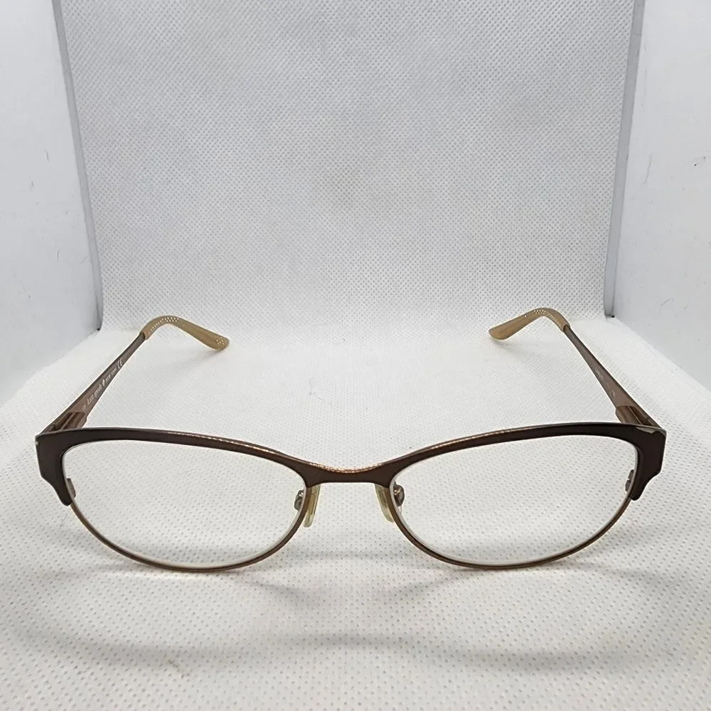 Kate Spade Camelot Tan & Gold Prescription Glasses Frames